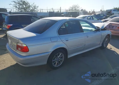 2003 BMW 525Ia z USA, uszkodzony, nr VIN WBADT43493G034929